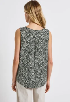 Gemustertes Basic Top