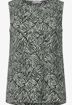 Gemustertes Basic Top