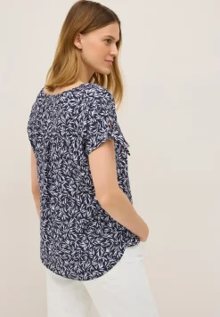Gemustertes Blusenshirt
