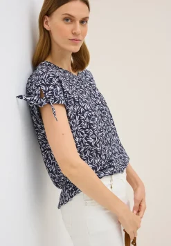 Gemustertes Blusenshirt