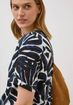 Gemustertes Blusenshirt