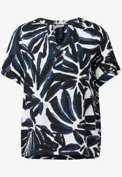 Gemustertes Blusenshirt