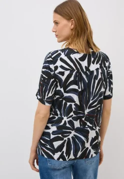 Gemustertes Blusenshirt