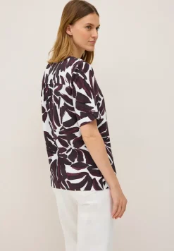 Gemustertes Blusenshirt