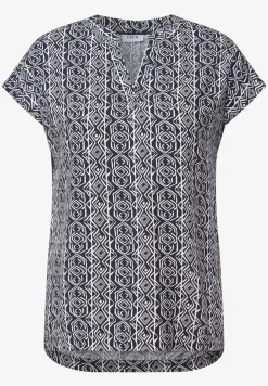 Gemustertes Blusenshirt