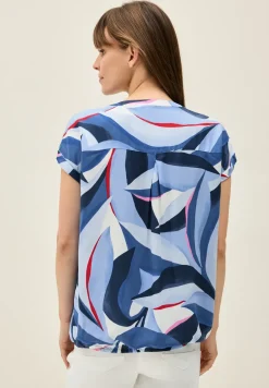 Gemustertes Blusenshirt