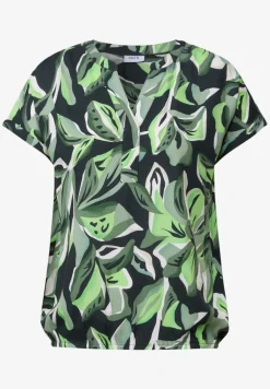 Gemustertes Blusenshirt