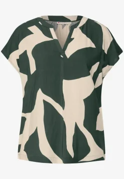 Gemustertes Blusenshirt