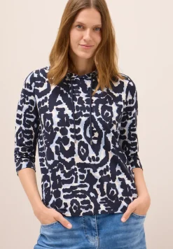 Gemustertes Hoodie Shirt