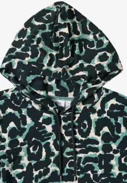 Gemustertes Hoodie Shirt