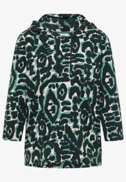 Gemustertes Hoodie Shirt