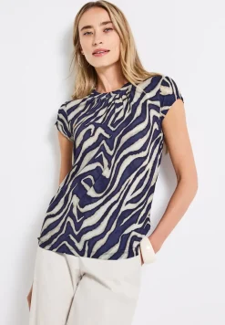 Gemustertes Jersey-Shirt
