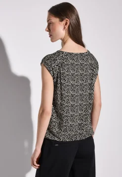 Gemustertes Jersey-Shirt