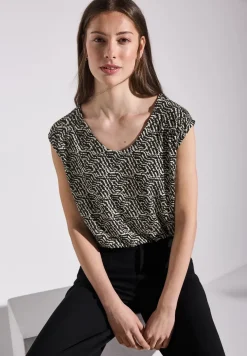 Gemustertes Jersey-Shirt
