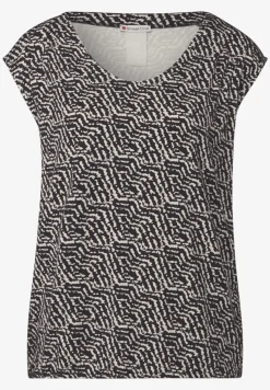 Gemustertes Jersey-Shirt