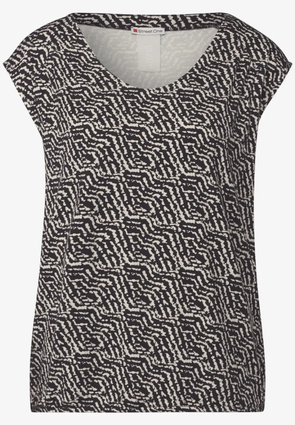 Gemustertes Jersey-Shirt