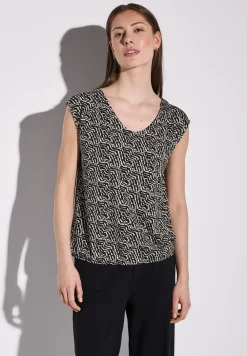 Gemustertes Jersey-Shirt