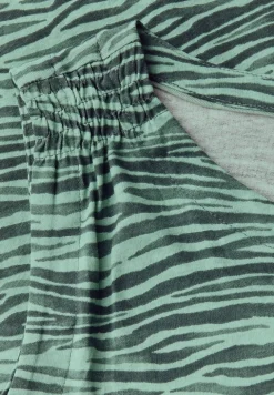 Gemustertes Jersey-Top