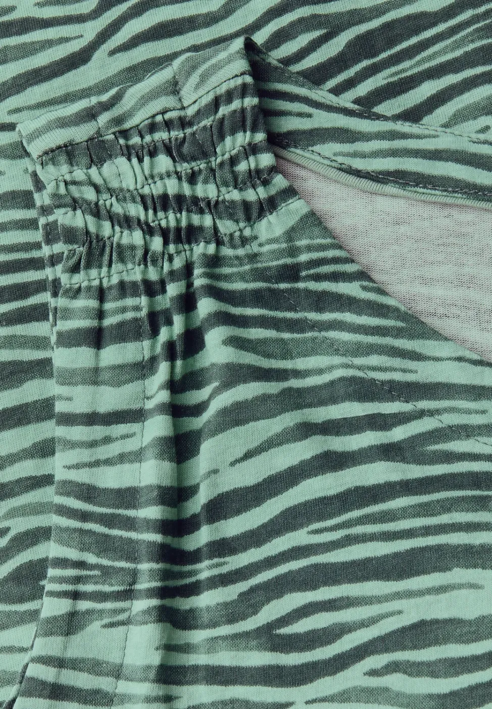 Gemustertes Jersey-Top