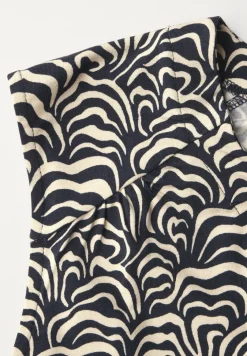 Gemustertes Jersey-Top