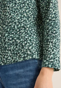 Gemustertes Langarmshirt