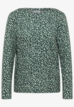 Gemustertes Langarmshirt