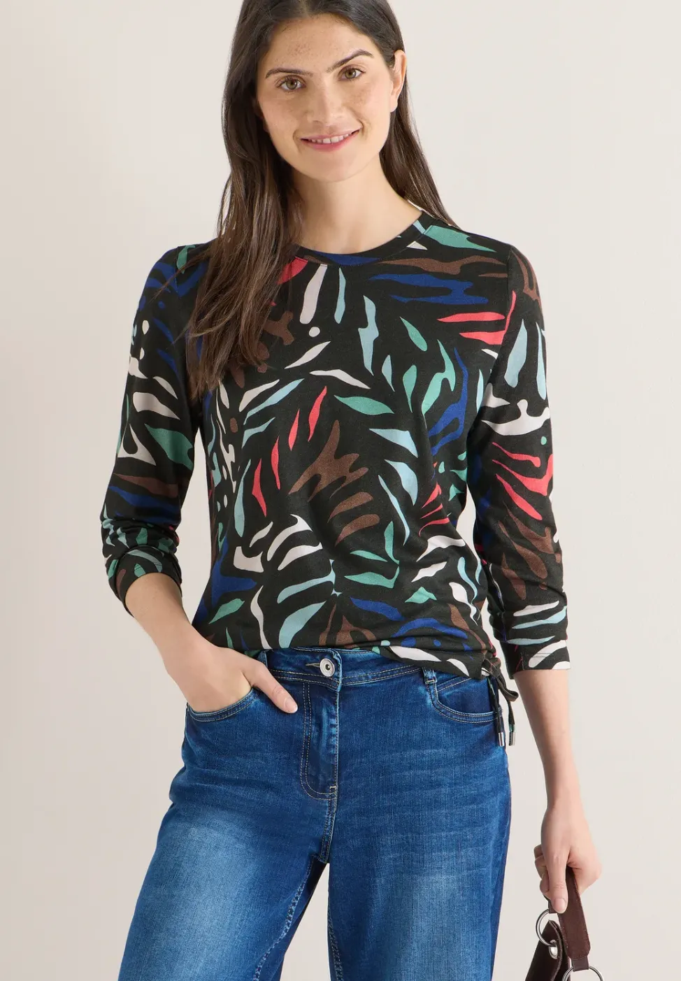 Gemustertes Shirt