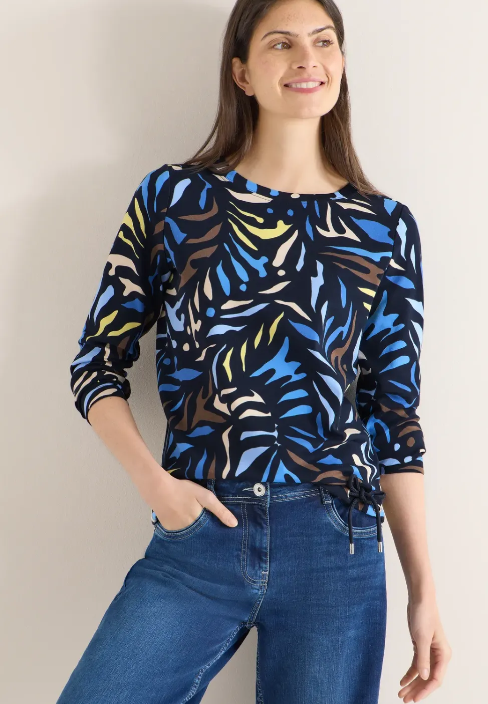 Gemustertes Shirt