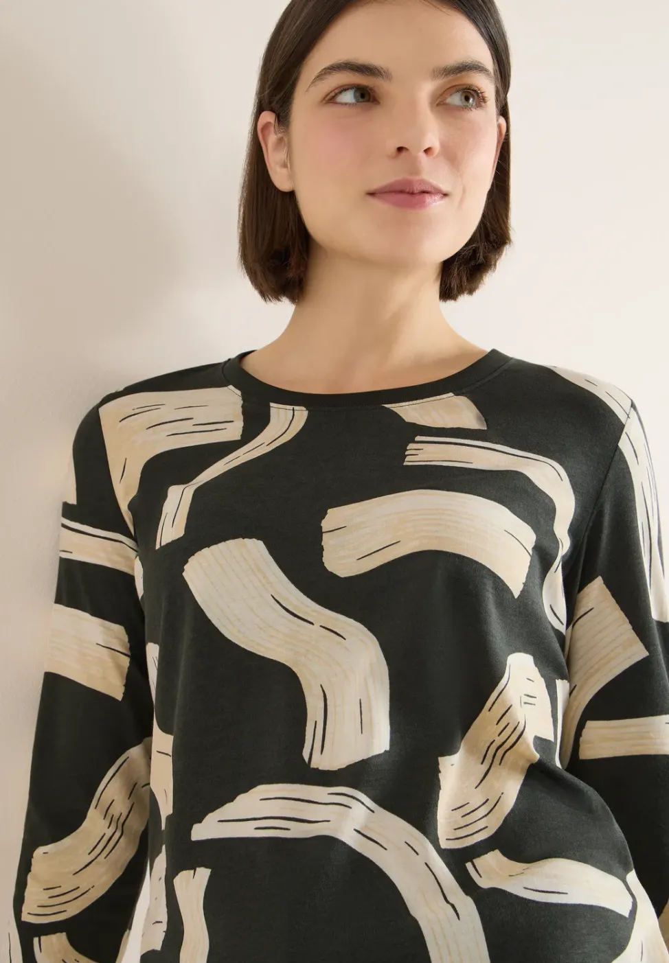 Gemustertes Shirt