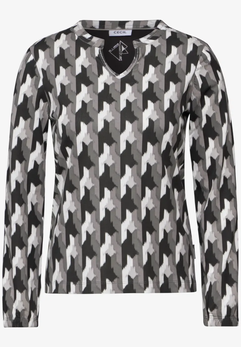Gemustertes Shirt