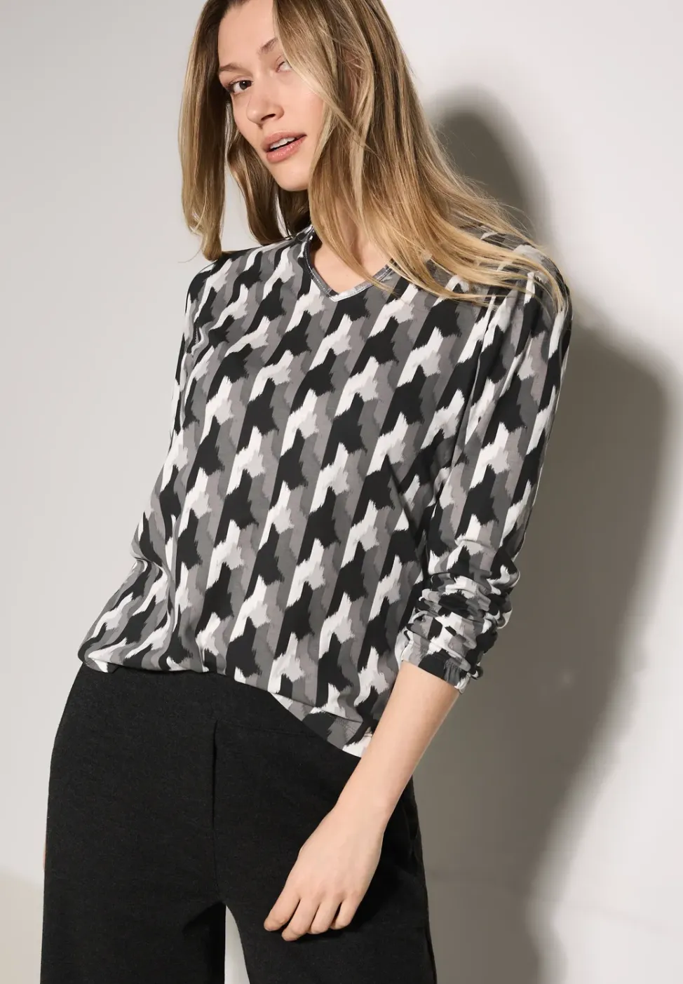 Gemustertes Shirt