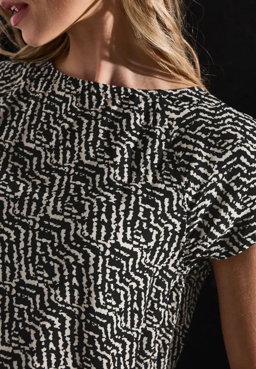 Gemustertes Shirt