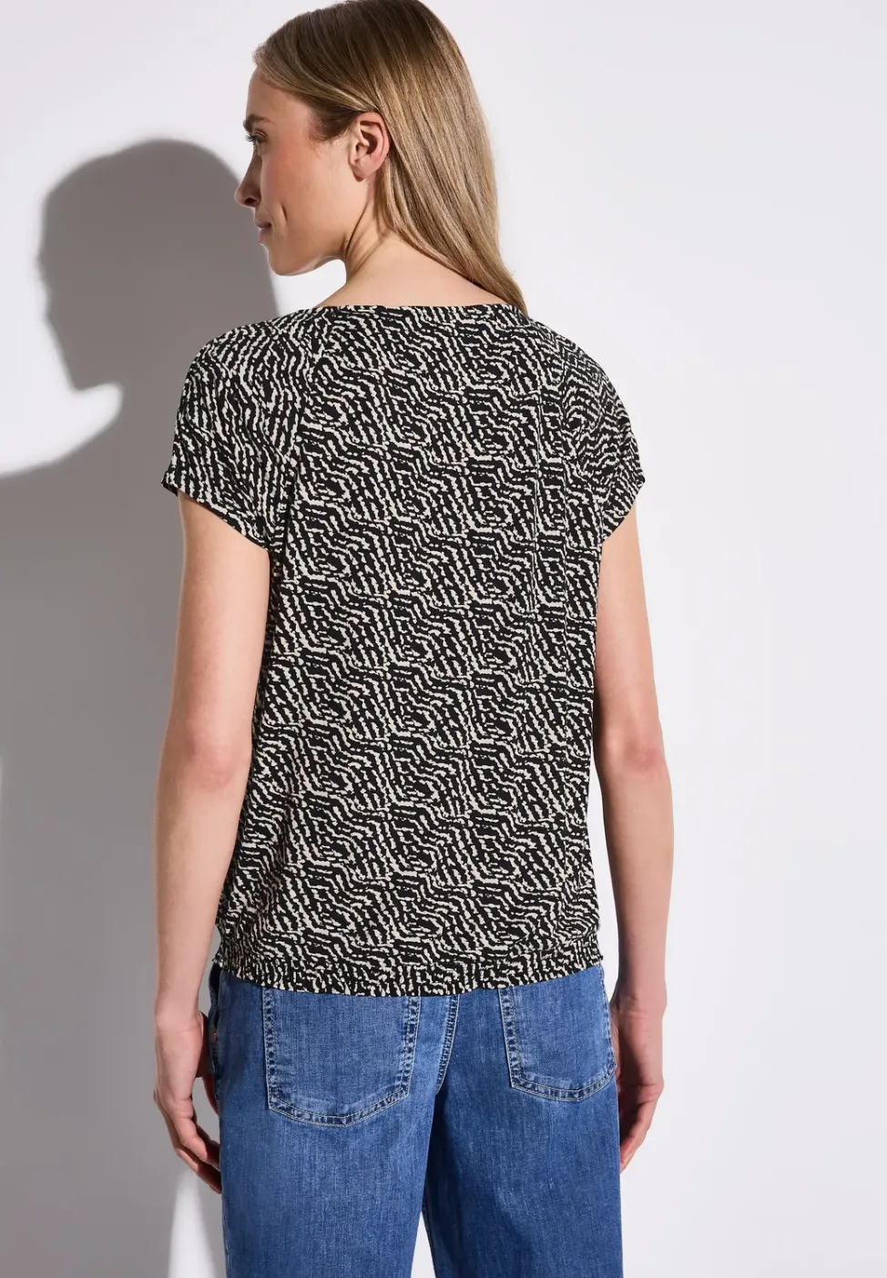 Gemustertes Shirt