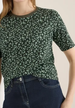Gemustertes T-Shirt