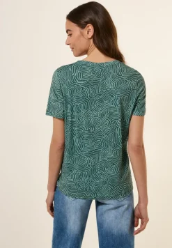 Gemustertes T-Shirt