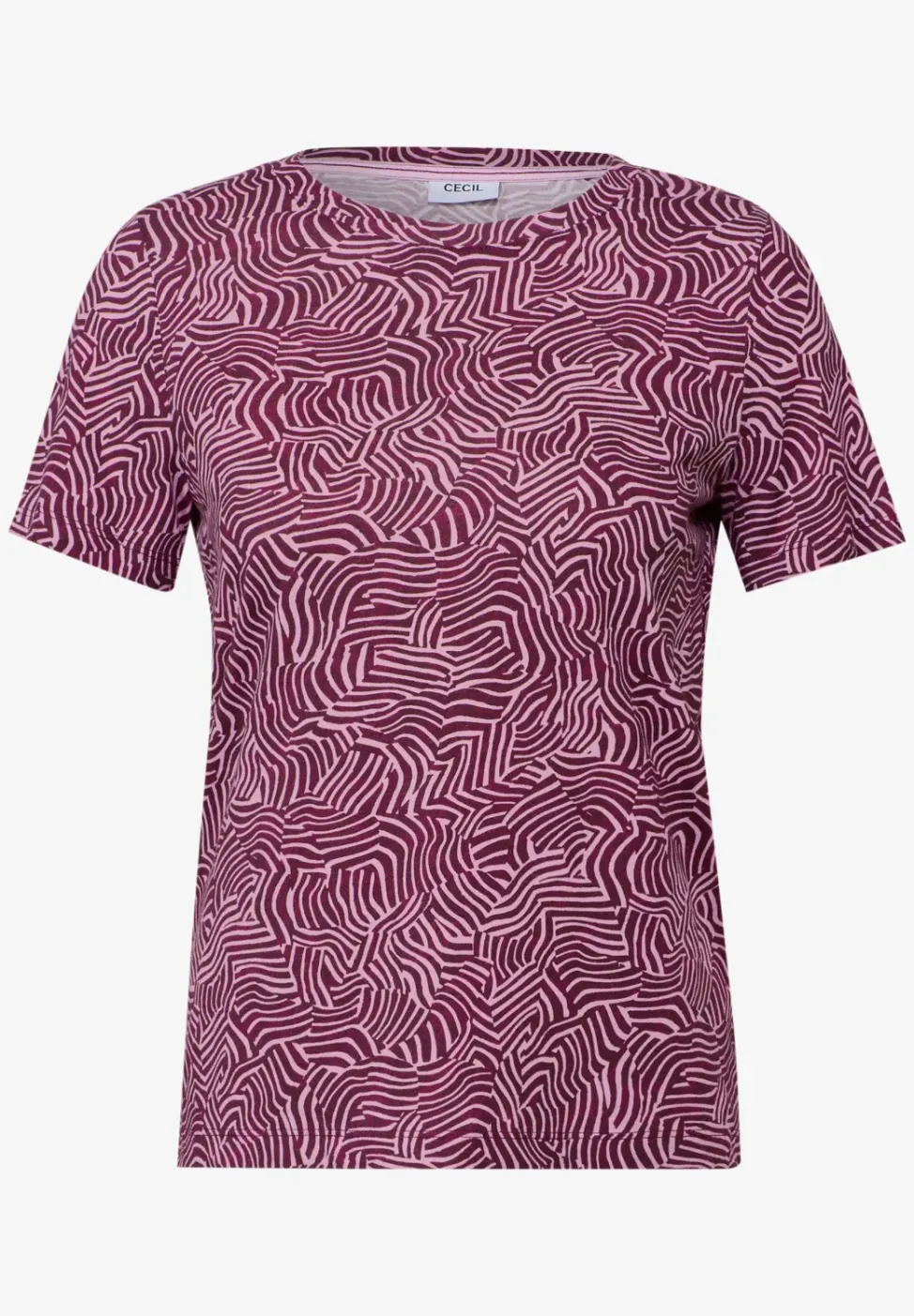 Gemustertes T-Shirt