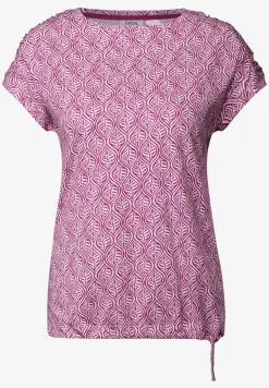 Gemustertes T-Shirt