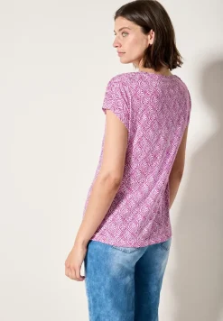 Gemustertes T-Shirt