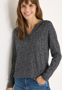 Gemustertes Tunika-Shirt