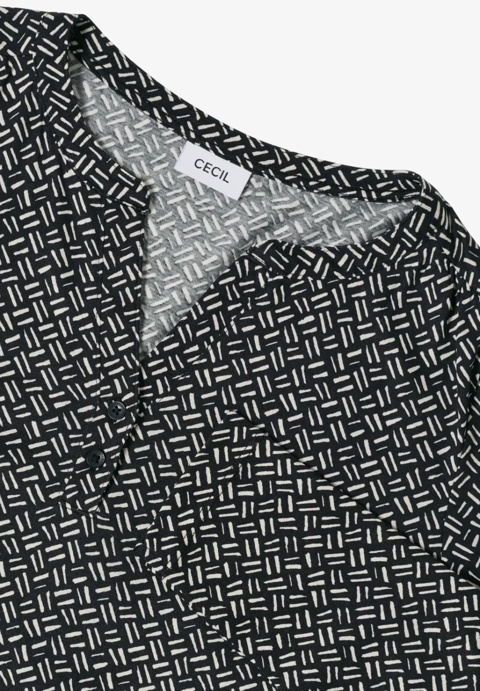 Gemustertes Tunika-Shirt