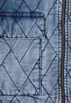Gesteppte Jeansjacke
