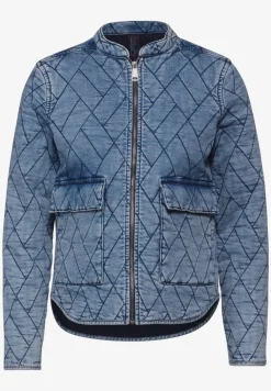 Gesteppte Jeansjacke