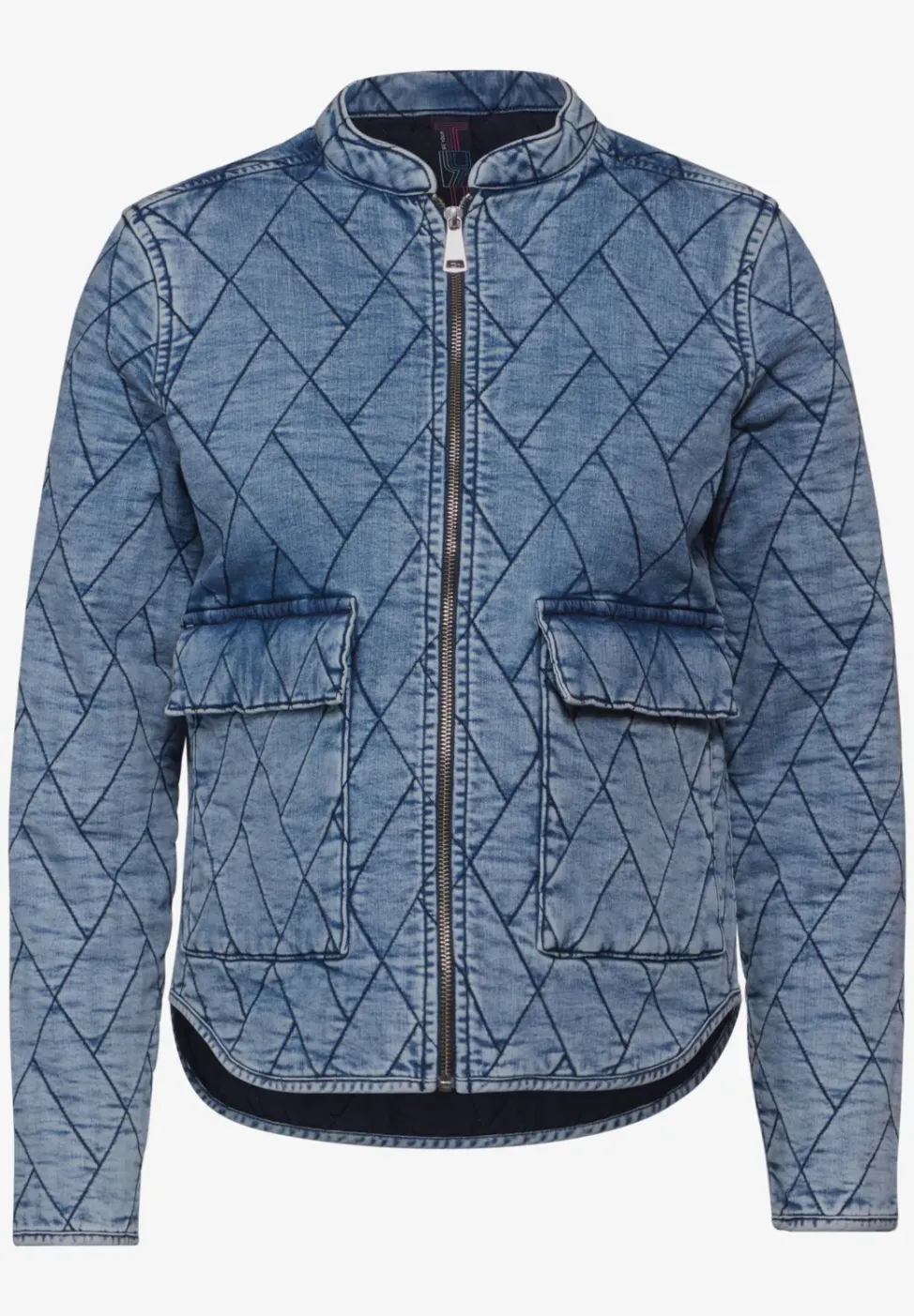 Gesteppte Jeansjacke