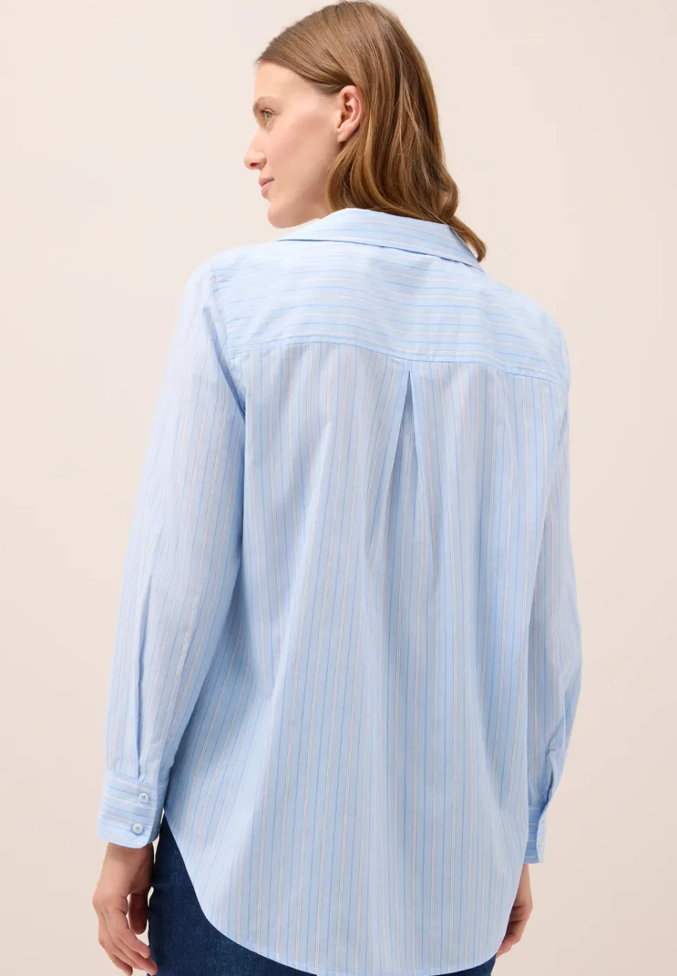 Gestreifte Hemdbluse