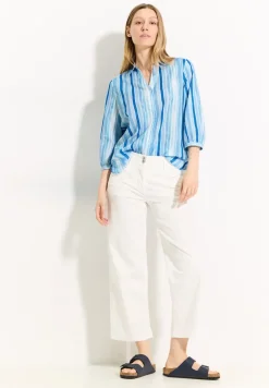 Gestreifte Hemdbluse