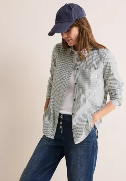 Gestreifte Hemdbluse