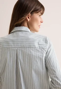 Gestreifte Hemdbluse
