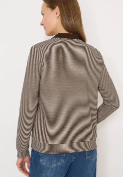 Gestreifte Jacke