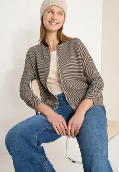 Gestreifte Jacke