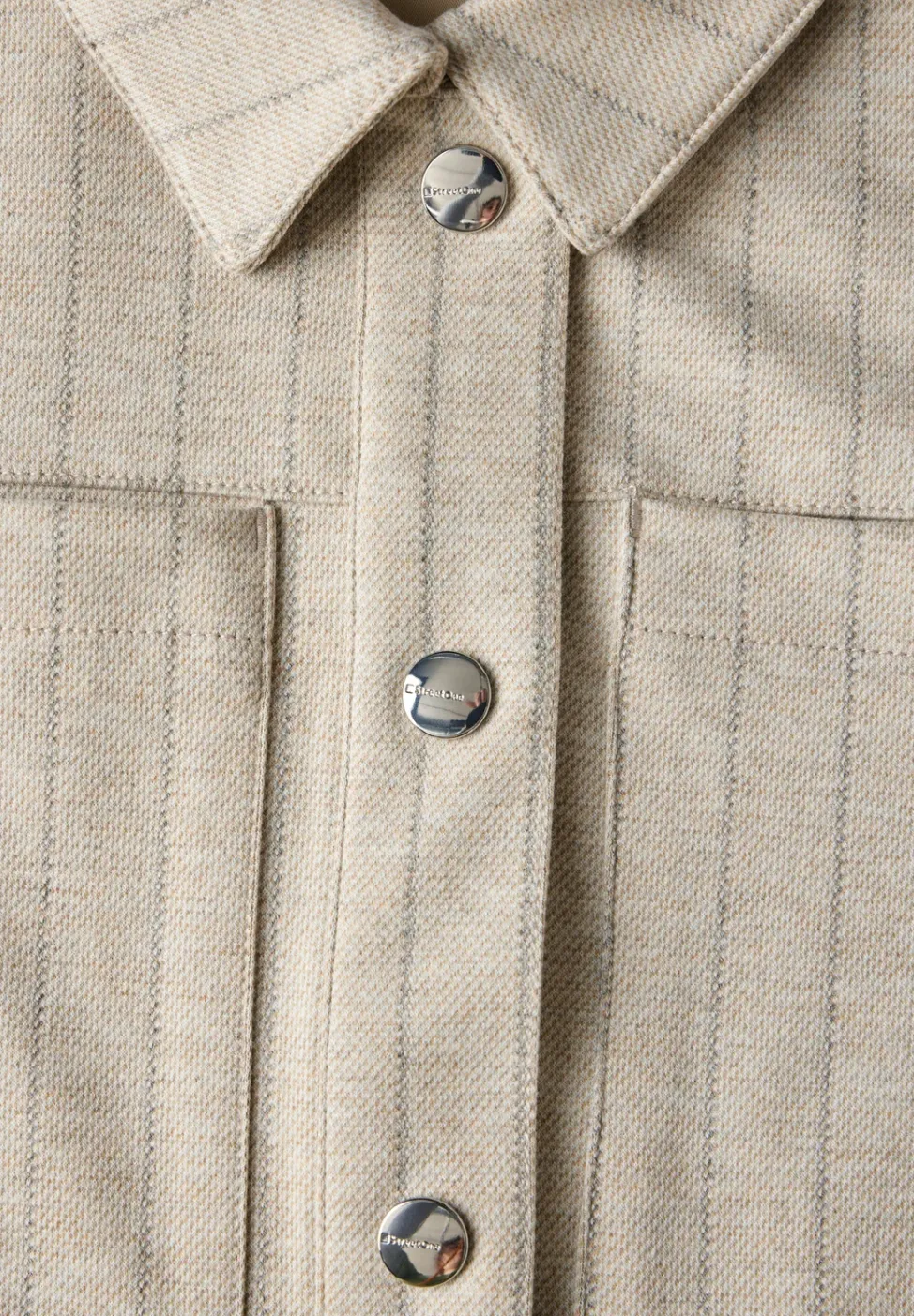 Gestreifte Jacke